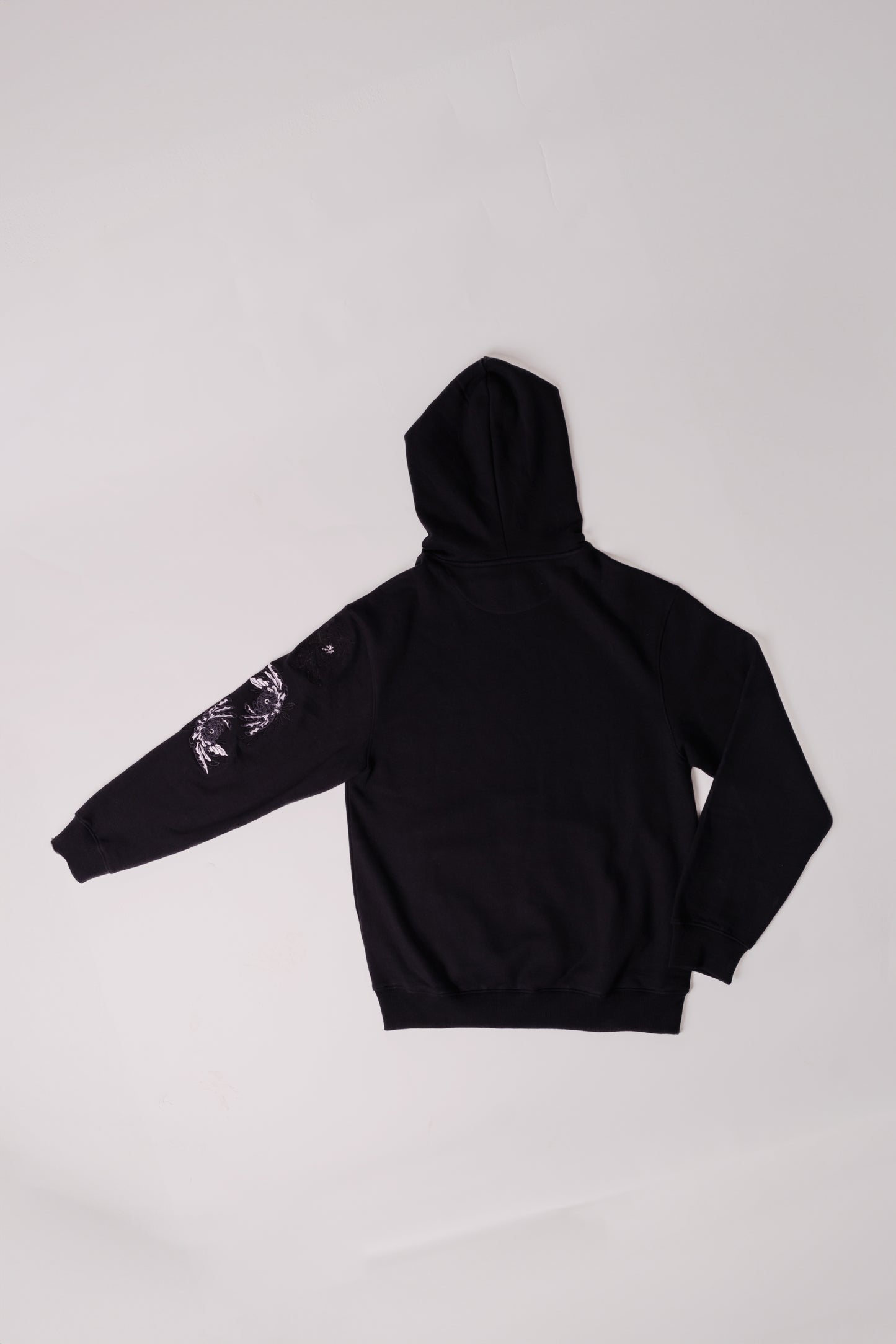 Black Mamba Embroidered Heavy Hoodie