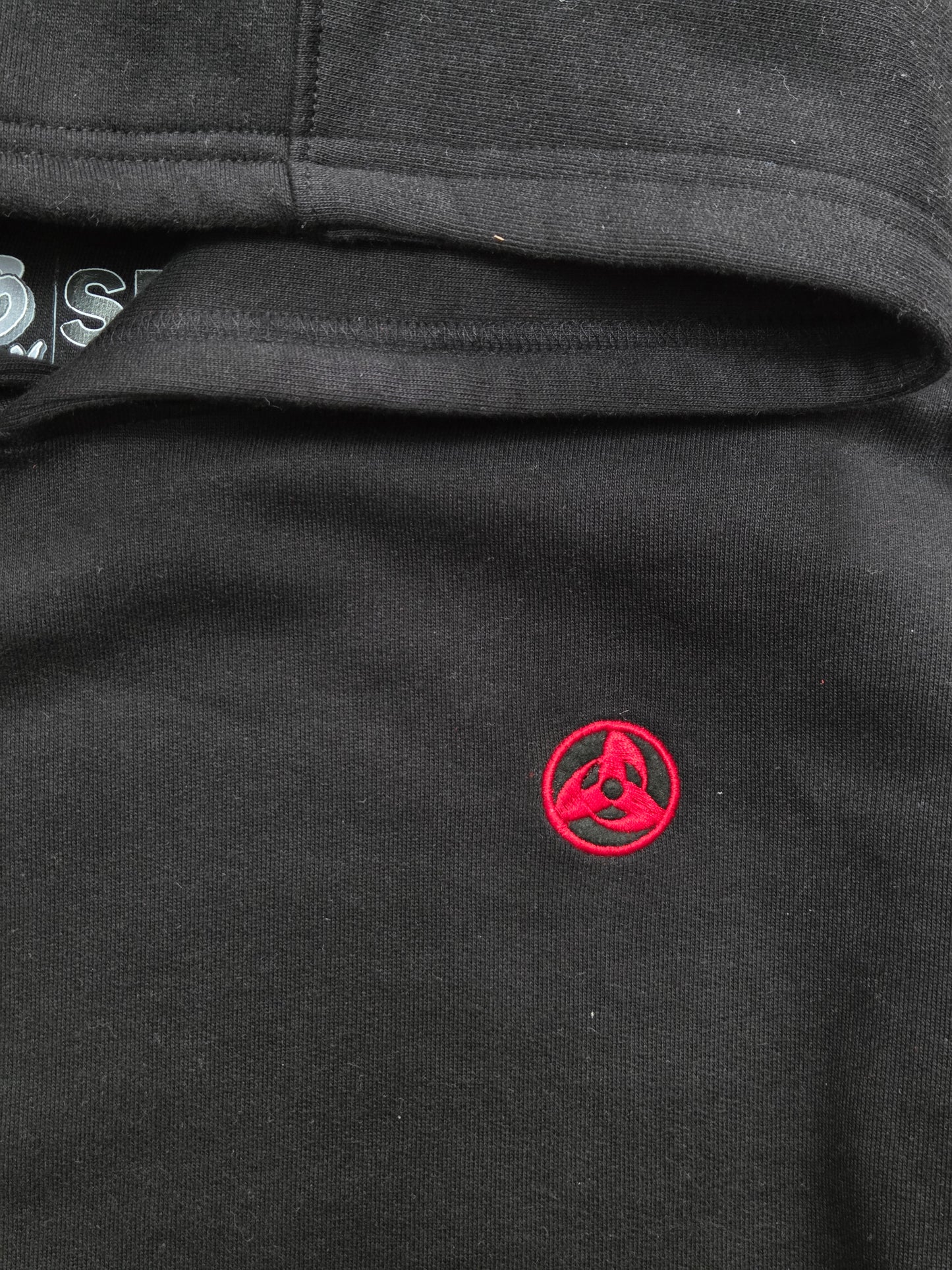 Uchiha Madara Embroidered Oversized Hoodie |  Naruto Shippuden