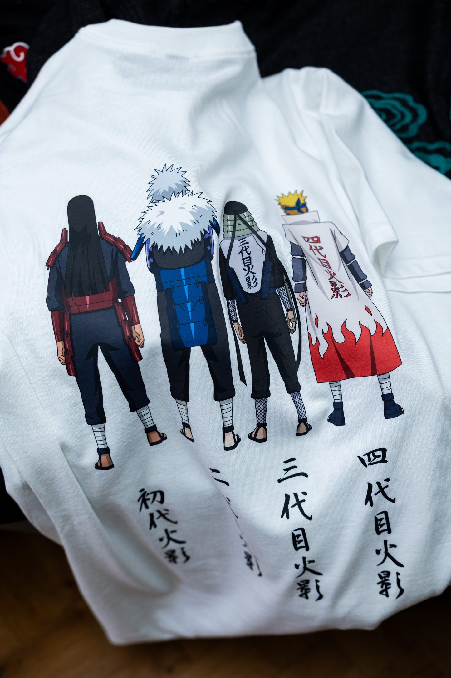 Hokage Alumnis Printed T-Shirt | Licensed Naruto Shippuden