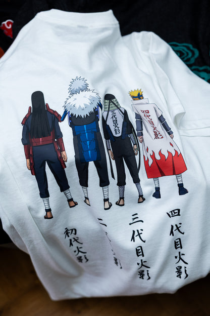 Hokage Alumnis Printed T-Shirt | Licensed Naruto Shippuden