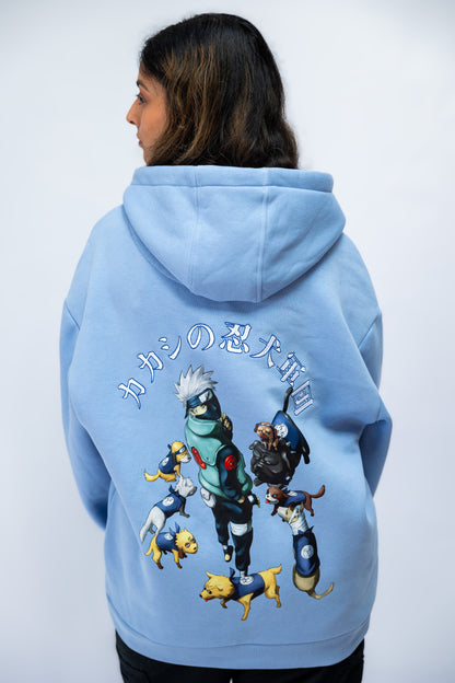Kakashi Ninja Dog Corps Oversized Hoodie |  Naruto Shippuden