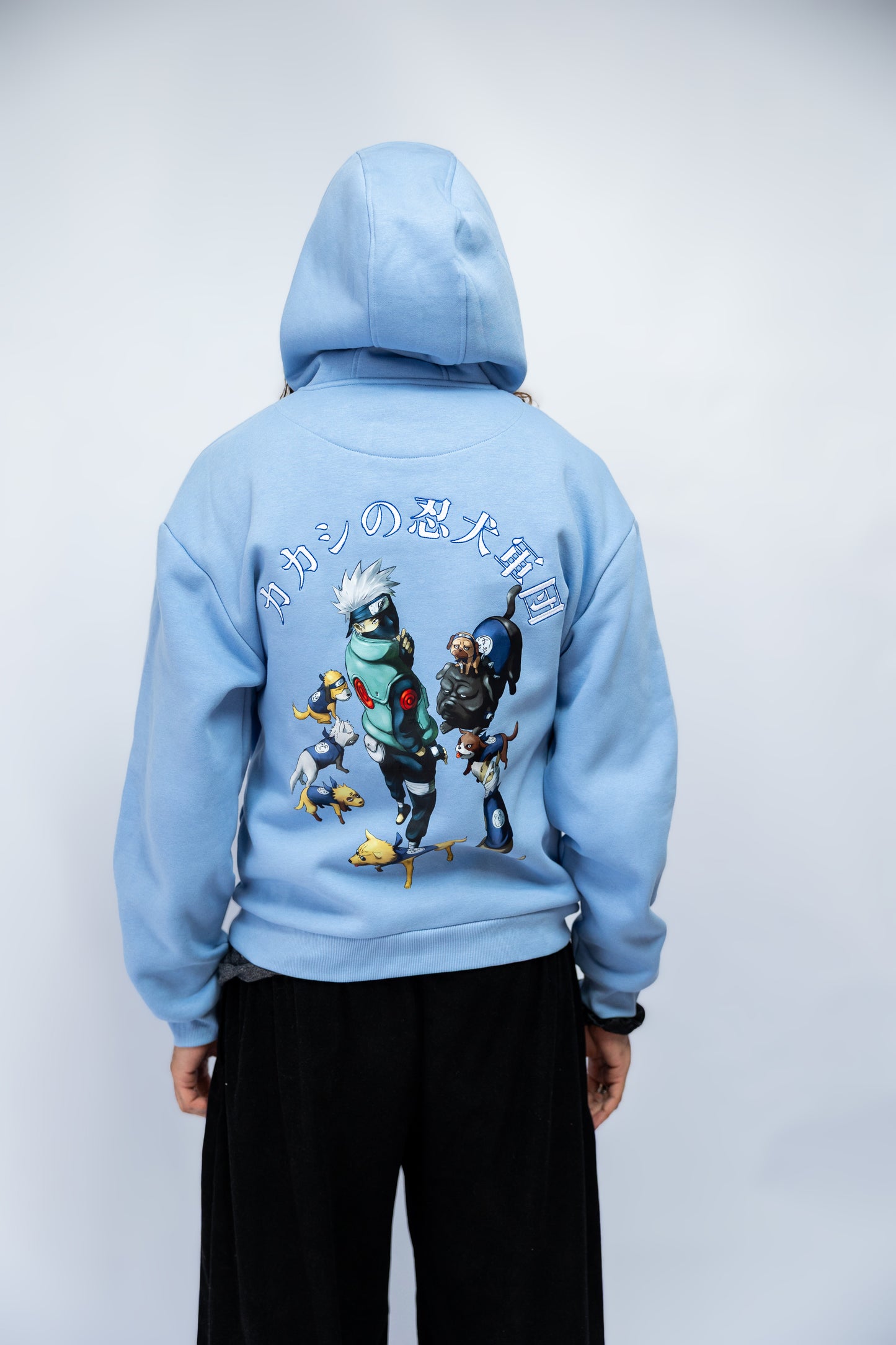 Kakashi Ninja Dog Corps Oversized Hoodie |  Naruto Shippuden