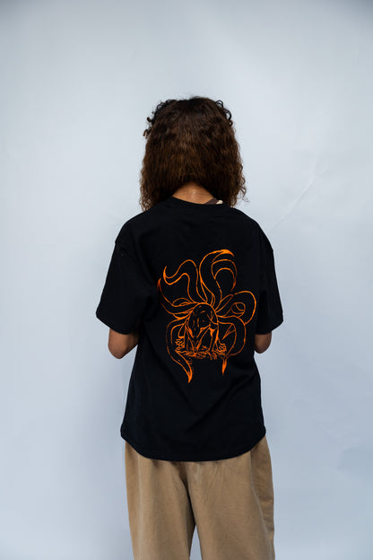 Demon Fox Kurama Printed T-Shirt | Licensed Naruto Shippuden