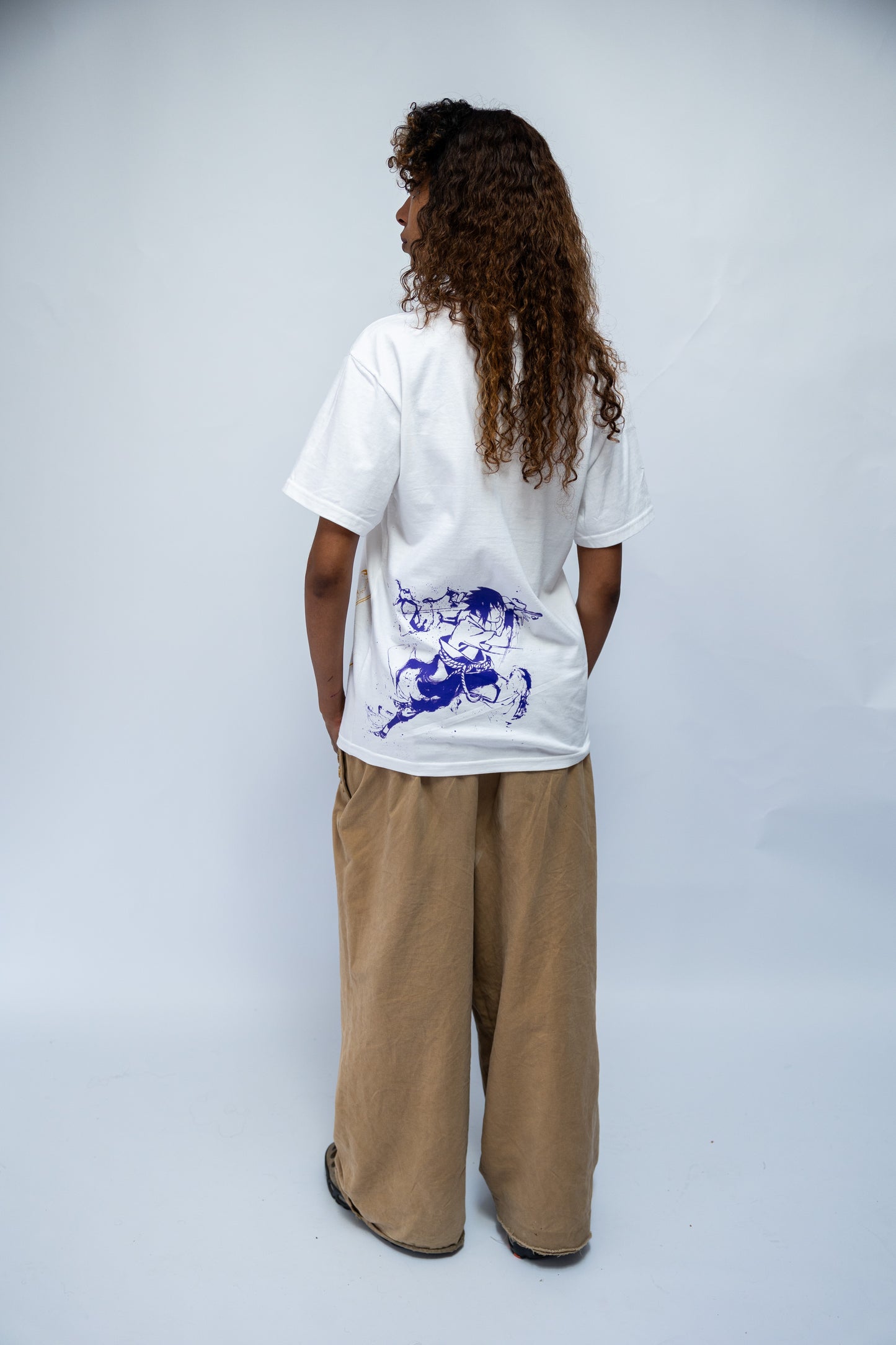 Sasuke Brushed Art Printed T-Shirt | Licensed Naruto Shippuden