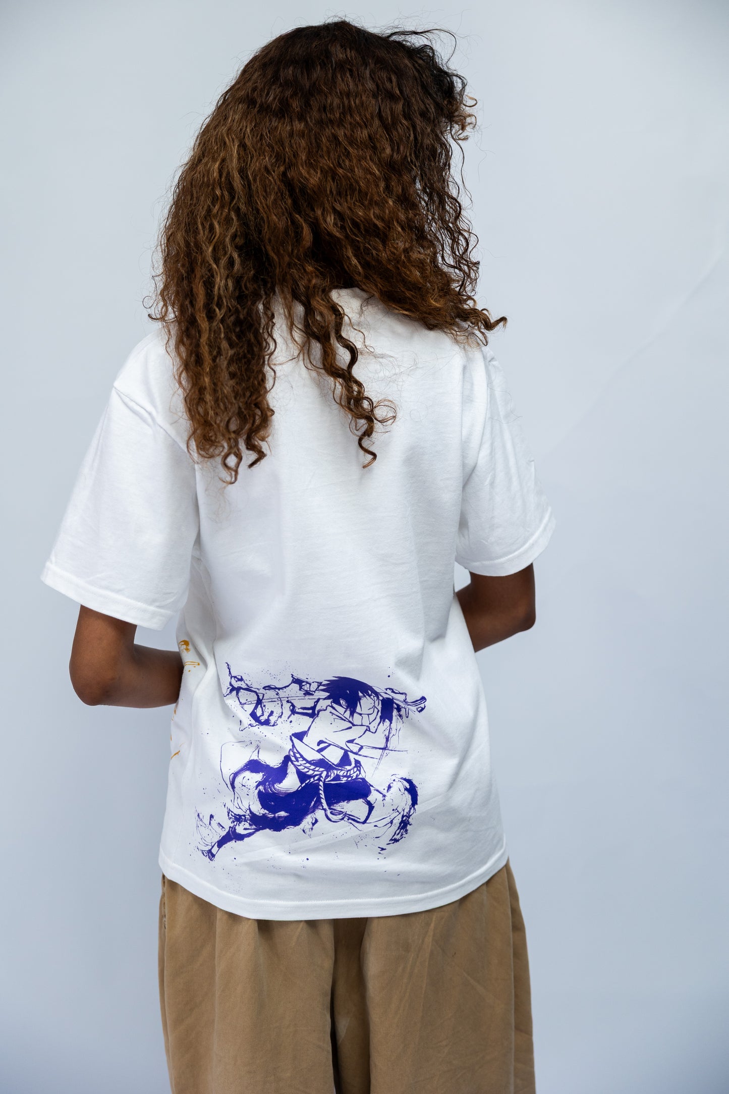 Sasuke Brushed Art Printed T-Shirt | Licensed Naruto Shippuden