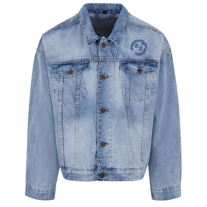 Way of the Samurai Embroidered Heavy Denim Jacket