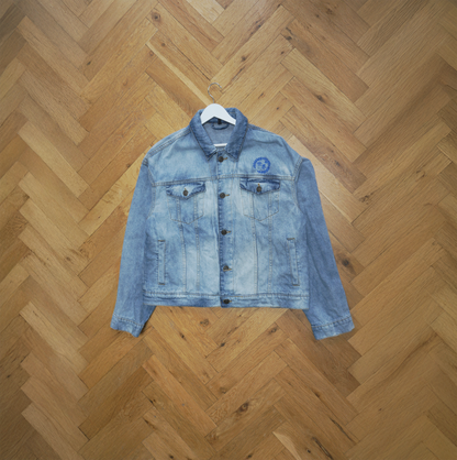 Way of the Samurai Embroidered Heavy Denim Jacket
